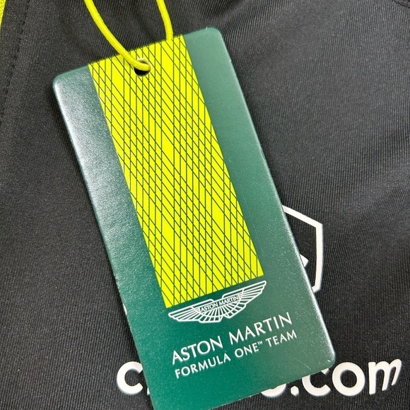 Aston Martin Formula One Lifestyle Tech Hoodie Crypto Jacket Racing L NWT Black - Picture 12 of 16